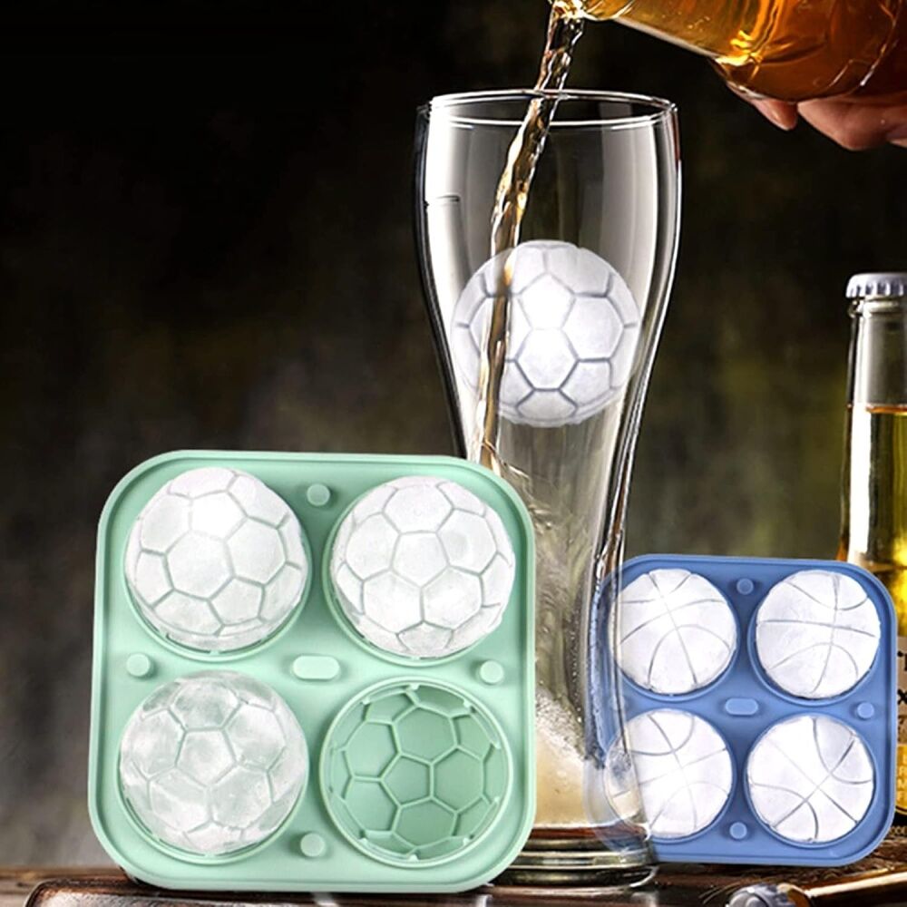Men's Republic Sports Ice Cube Trays Set Range of Designs To Make (4 Pieces) — image 2