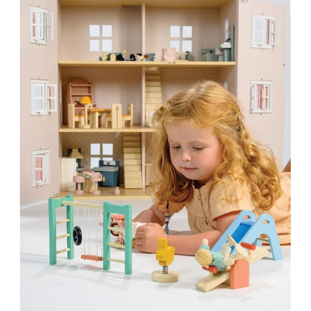 Mentari Playground Set Wooden Toy Kids Outdoor Fun 3 Years+ Mentari — image 4