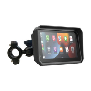 Laser Black Wireless Motorbike CarPlay Android Auto Voice Control 6 Inch