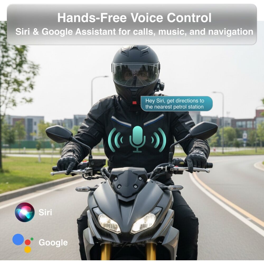 Laser Black Wireless Motorbike CarPlay Android Auto Voice Control 6 Inch — image 3
