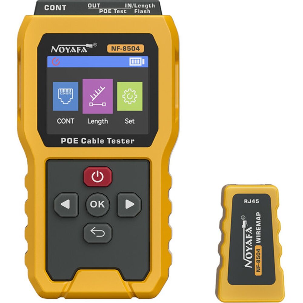 Noyafa Network PoE Cable Tester Length Continuity Port Flash Mapping Device — image 2
