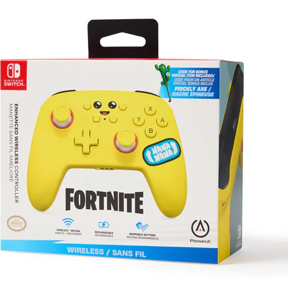 Powera Yellow Nintendo Switch Enhanced Wireless Controller Peely Banana Design — image 10