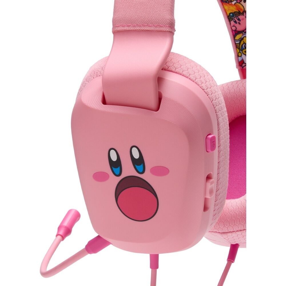 Powera 3.5mm Jack Nintendo Switch Wired Headset Kirby Mouth Adjustable Mic — image 9