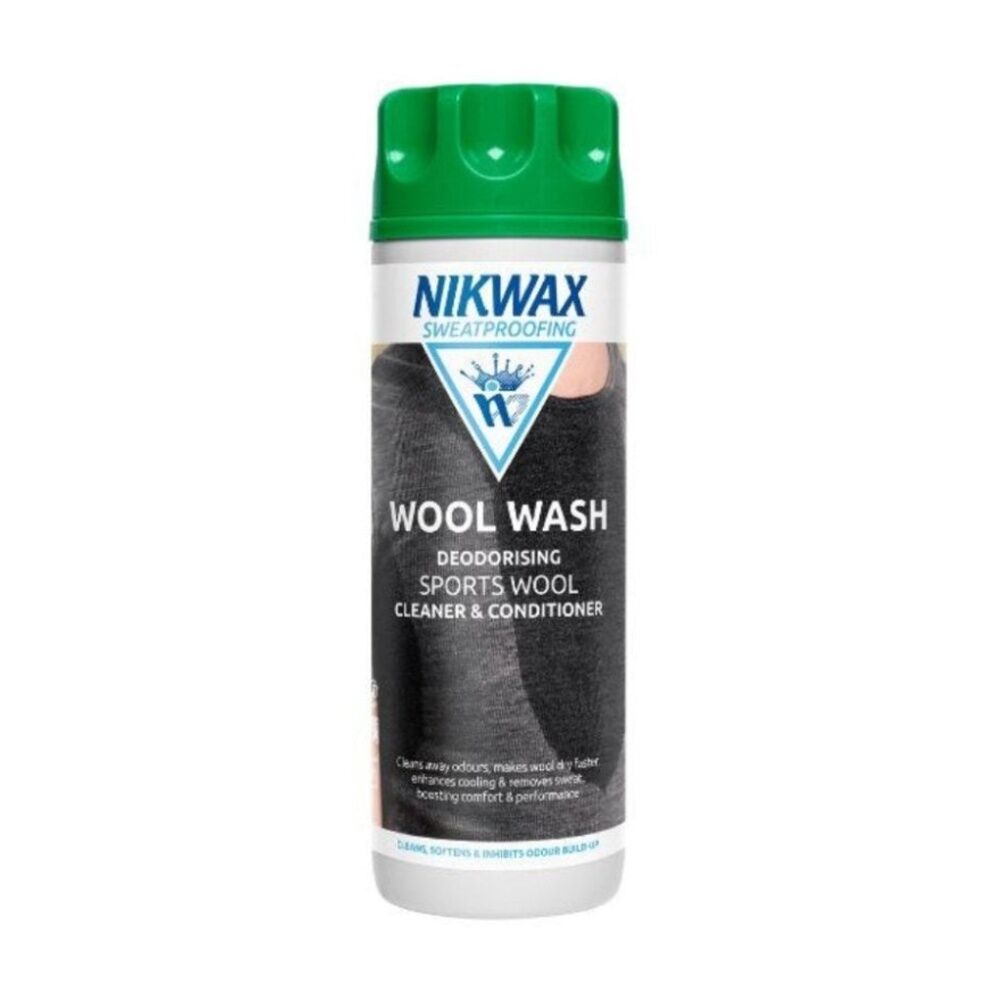 Nikwax Wool Wash Deodorising Cleaner & Conditioner For Woollen Layers 300ml Nikwax