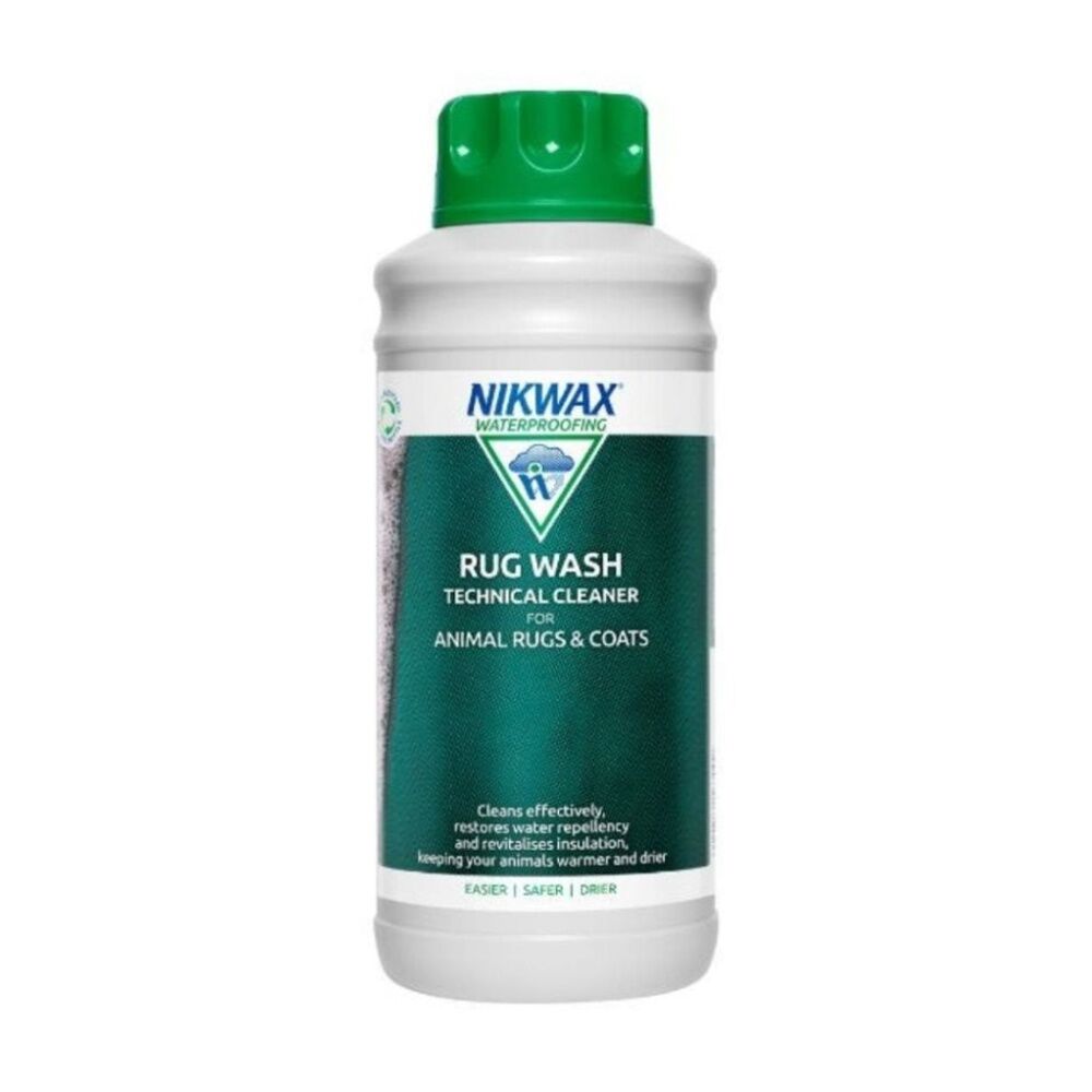 Nikwax Rug Wash Natural Soap Cleaner/Waterproofing For Animal Rugs & Coats 1L Nikwax