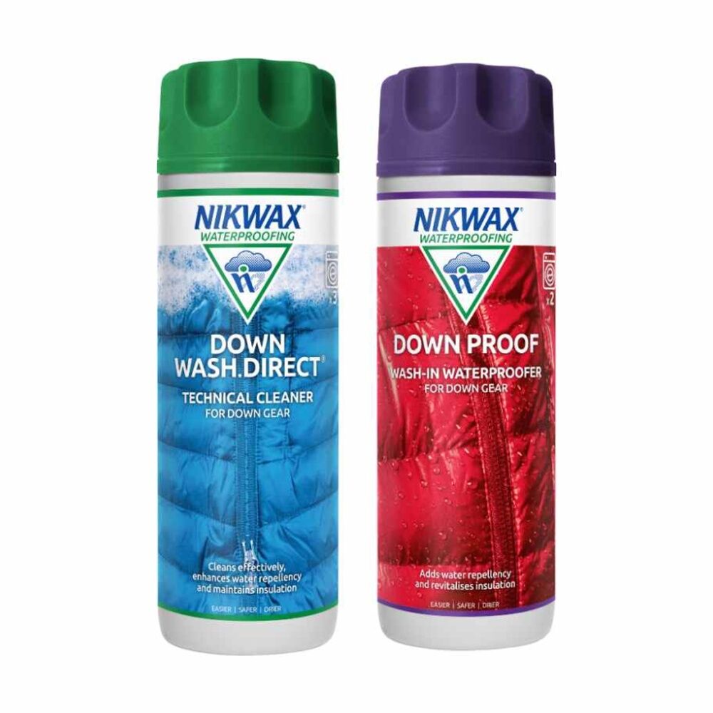 Nikwax Down Wash Direct & Proof For Gear Twin Pack 300ml Nikwax (2 Pieces)