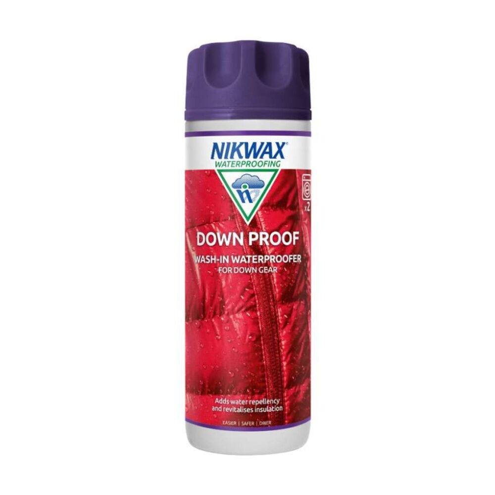 Nikwax Down Proof Wash-In Waterproofing For Filled Clothing/Gear 300ml (2 Pack)