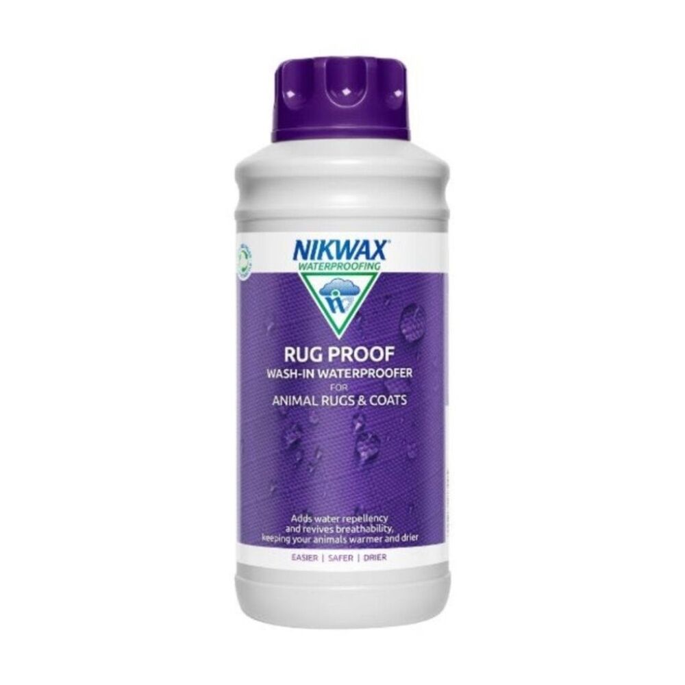 Nikwax Rug Proof Wash-In Waterproofing For Animal Rugs & Coats 1L Nikwax