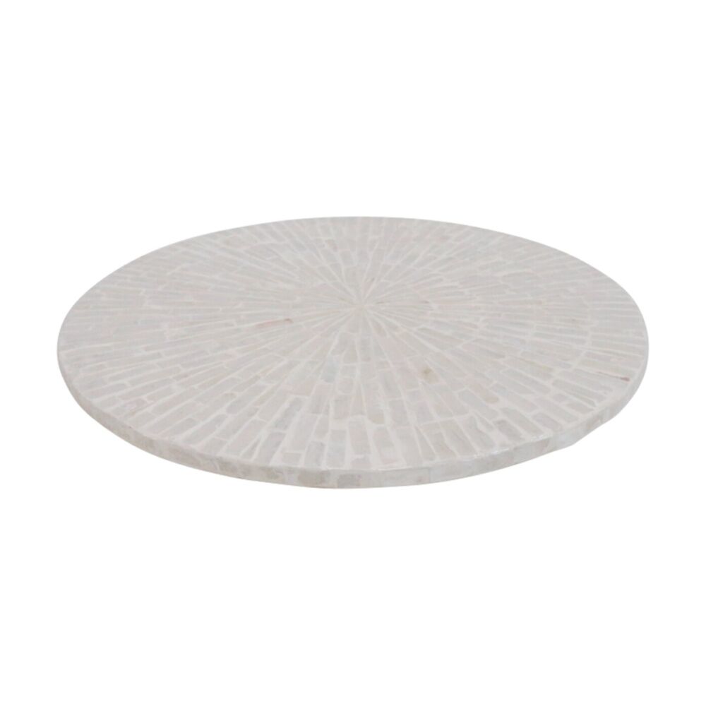 LVD Shell Bursts & Bamboo Home Decorative Mat Coastal Decor 35x35cm (2 Pack) — image 3