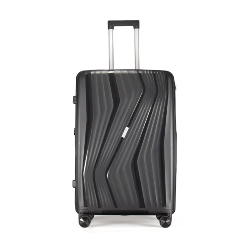Ipack Paklite Cruise Large Luggage TSA Travel Black 122L 74x50x33cm