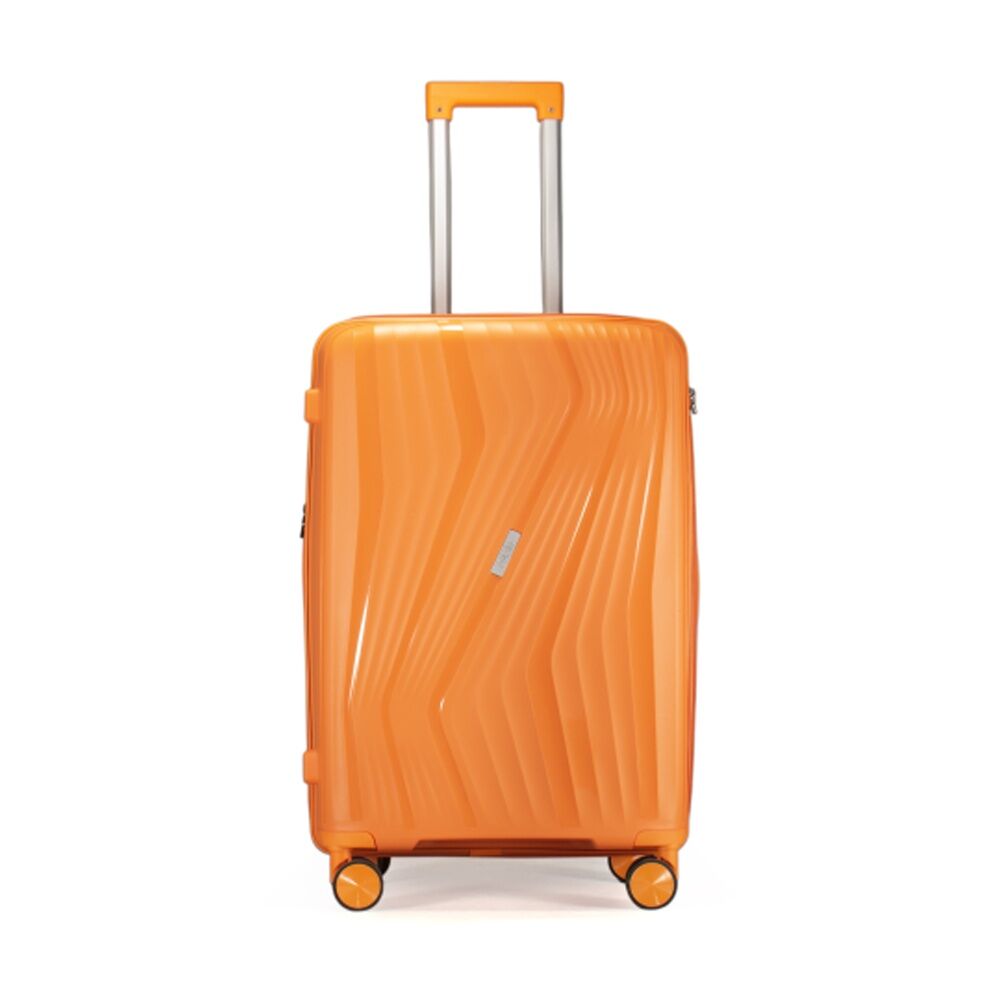 Ipack Paklite Cruise Medium Luggage TSA Travel Orange 80L 65X44X28cm