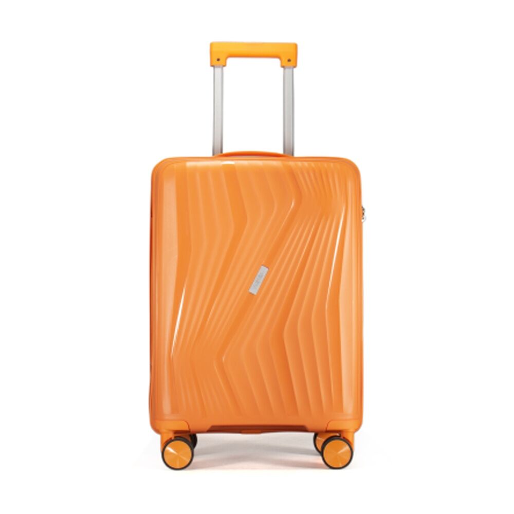 Ipack Paklite Cruise Small Luggage TSA Travel Orange 48L 55x38x23cm