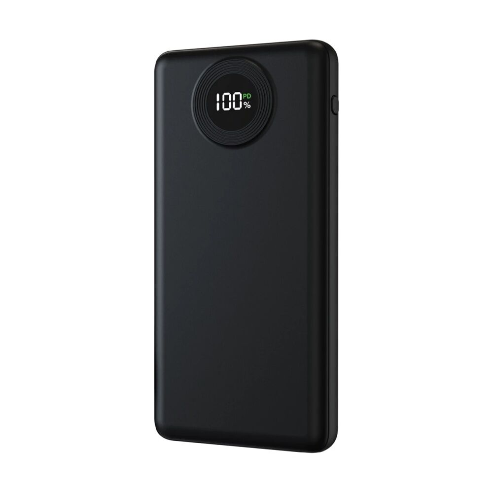Laser 10000mAh Power Bank Charger With LED Battery Level Display Blk (2 Pack) — image 2