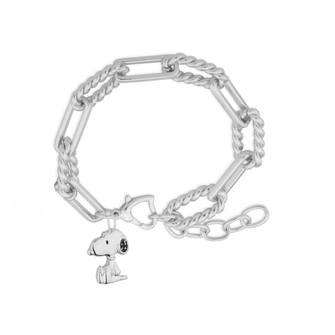 Couture Kingdom Silver Peanuts Accessory Snoopy Bracelet & Charm — image 2