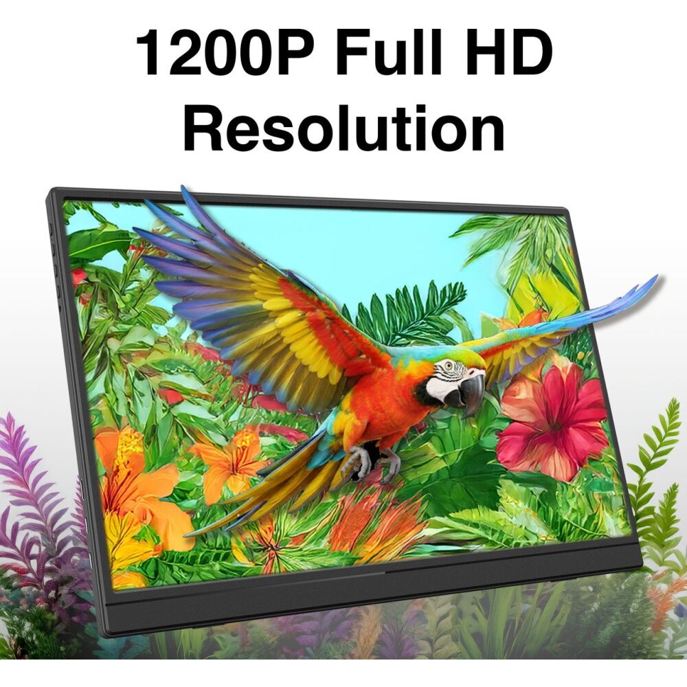 Laser Black USB-C Portable Display Lightweight Full HD IPS Monitor 14 Inch — image 8