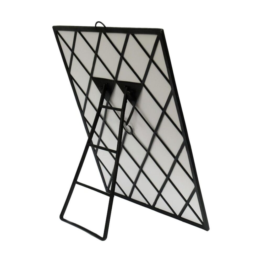 Braz A4 Desk Makeup Mirror w/ Metal Stand Black Frame (4 Pack) — image 3
