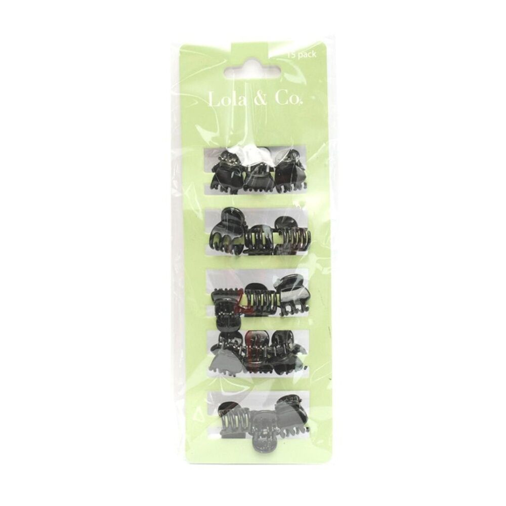 Lola & CO 15pc Lola & Co Mini Hair Clip Set Women's Accessories Assorted (12 Pack) — image 2