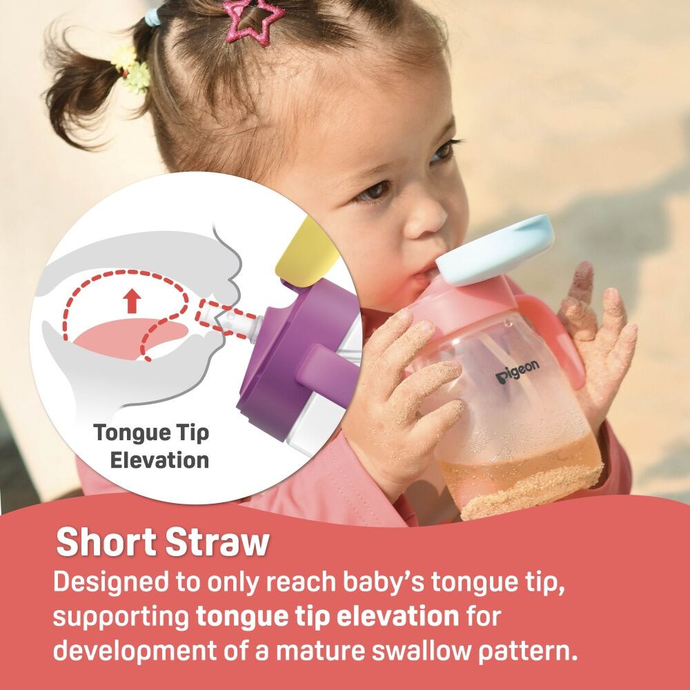 Pigeon StarTouch Adapter & Straw Set For Nursing Bottles Cups Mint To Be (2 Pack) — image 9