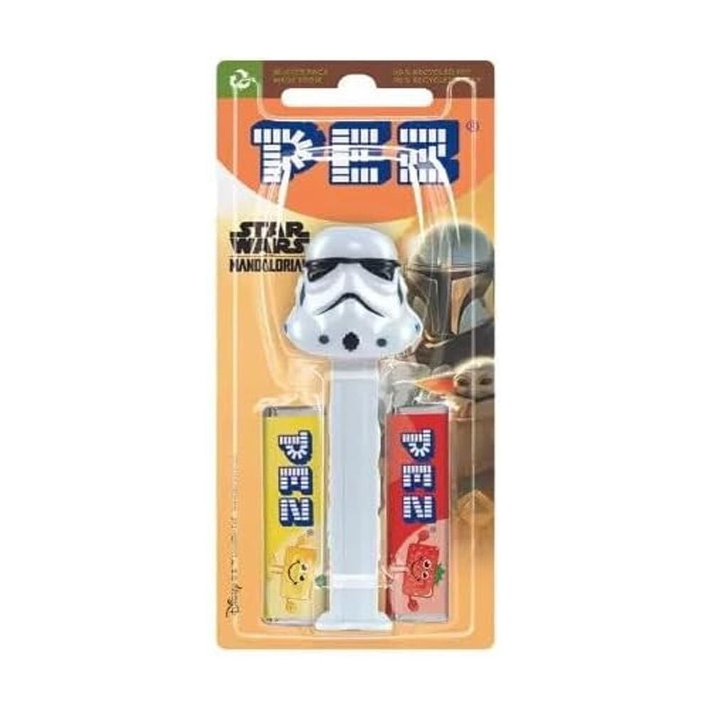 Pez Fruit Flavoured Candy Dispenser Mandalorian Star Wars Edition Assorted (6 Pack) — image 2