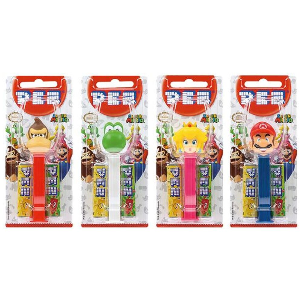Pez Assorted Pez Fruit Flavoured Candy Dispenser Super Mario Edition 17g — image 2