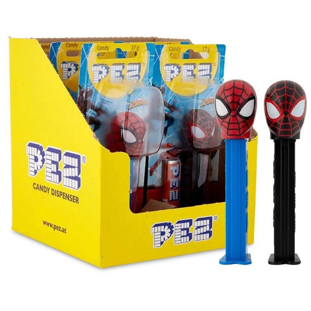 Pez Assorted Pez Fruit Flavoured Candy Dispenser Spiderman Edition 17g — image 2