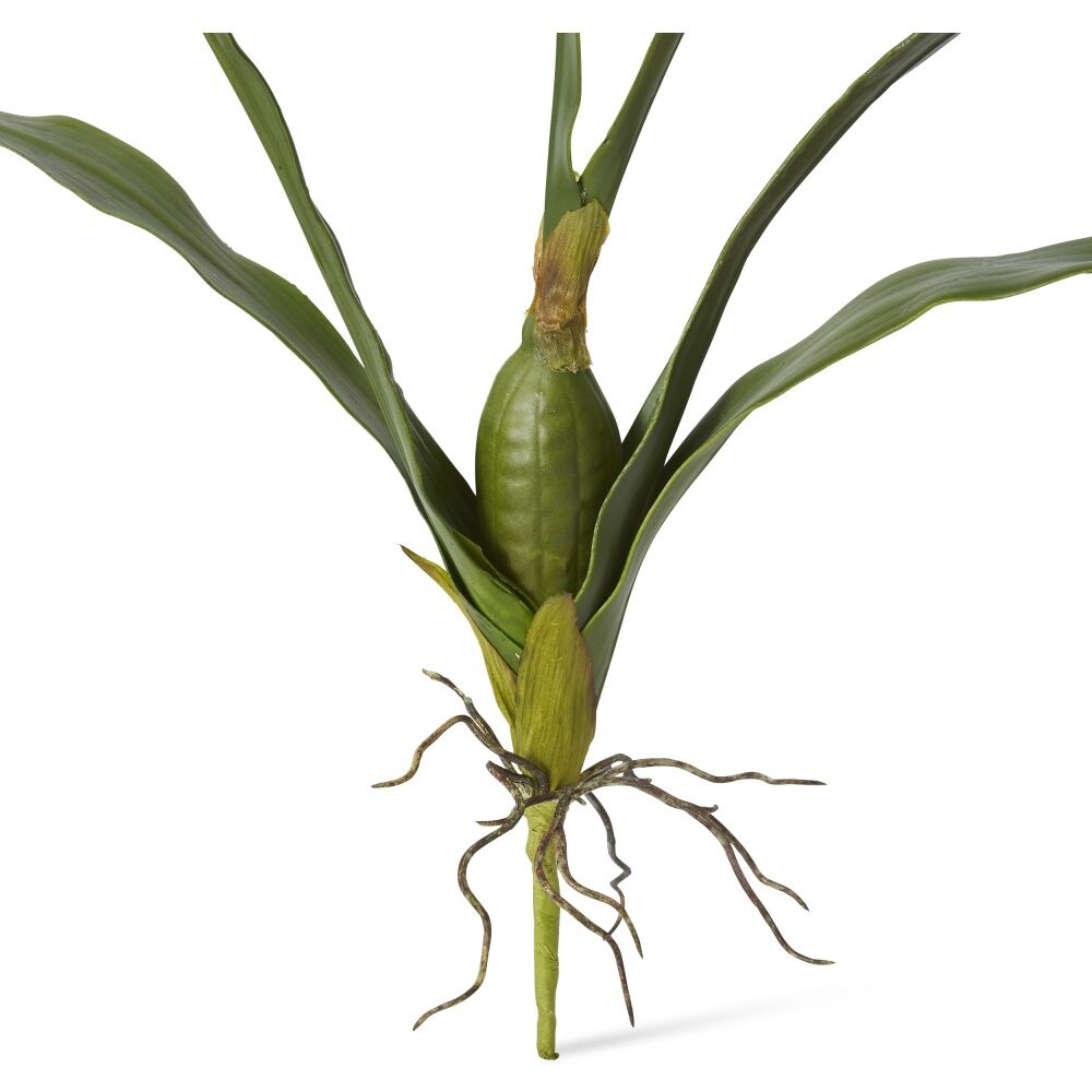 E Style Orchid Oncidium Leaf Artificial Plant Indoor Use Green 17x44x72cm (2 Pack) — image 2