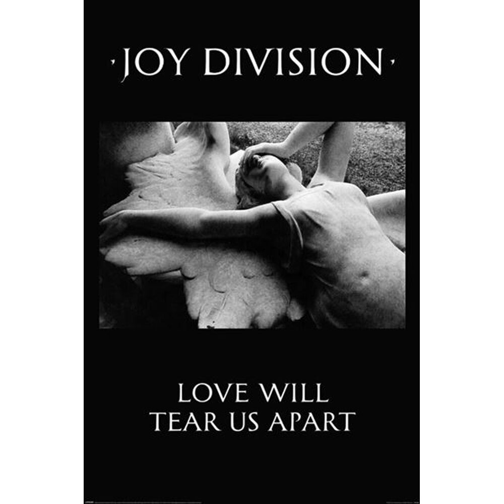 Music 92x61cm Joy Division Love Will Tear Us Apart Regular Wall Poster