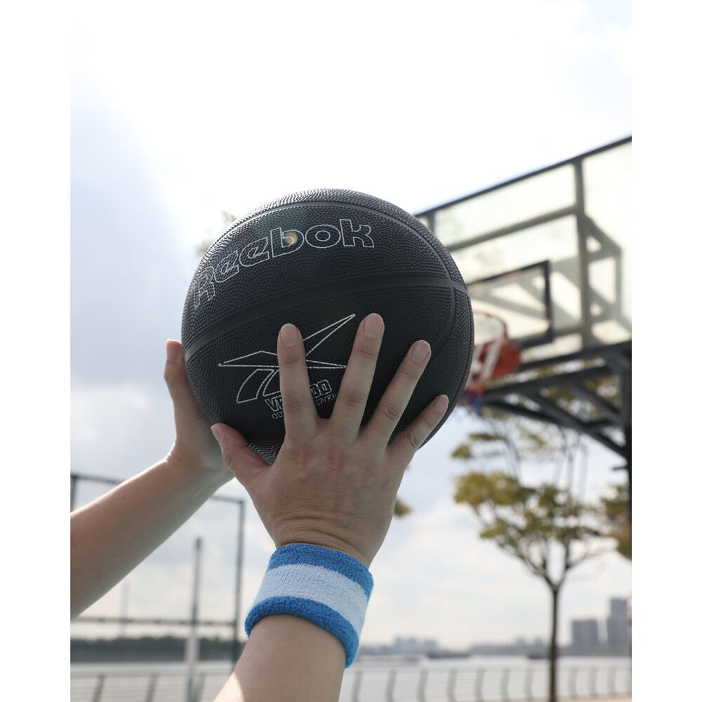 Reebok Basketball Outdoor Durable Rubber Grip Sports Ball Size 6 Black (2 Pack) — image 6