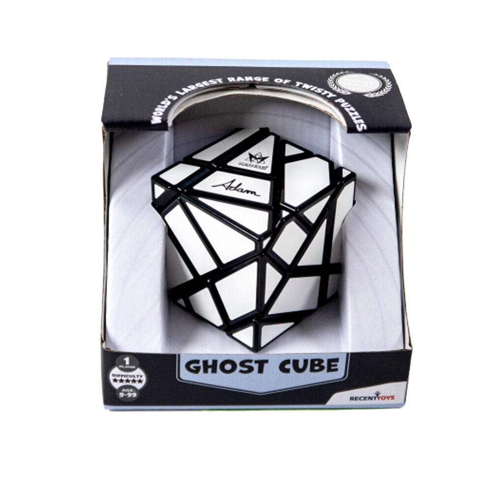 Recent Toys Mefferts Ghost Cube - Twelve-Sided Morphing Puzzle - No Colors or Standard Shapes - Challenging Skill Test - Single Player - Ages 9 to 99