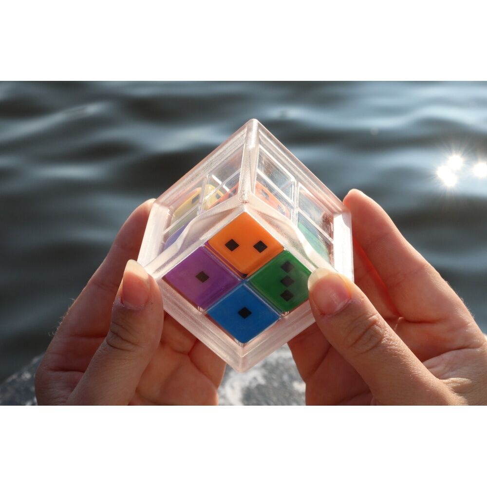 Recent Toys Equal7 - Puzzle Cube With Sliding Dice - Match Dots To Equal 10 11 12 Then Achieve Seven - Built-In Pedestal Display - Ages 7 To 99 — image 8