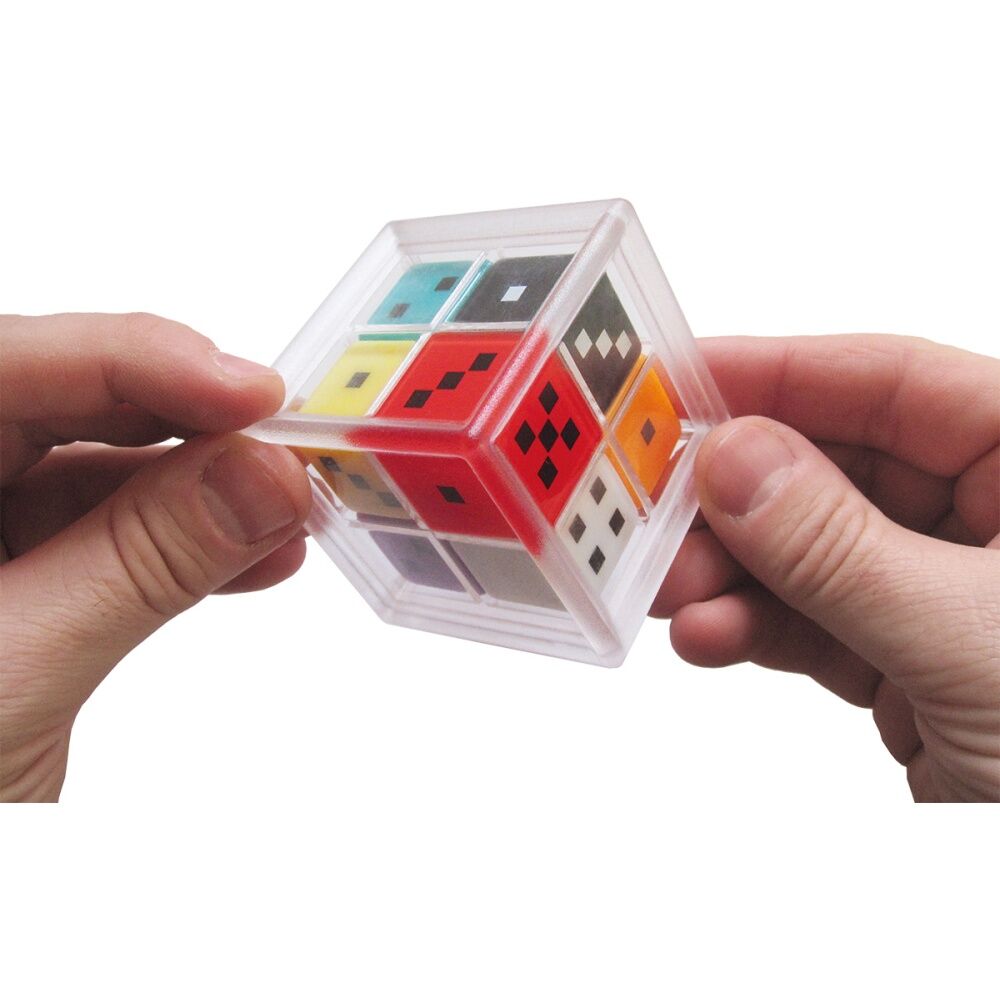 Recent Toys Equal7 - Puzzle Cube With Sliding Dice - Match Dots To Equal 10 11 12 Then Achieve Seven - Built-In Pedestal Display - Ages 7 To 99 — image 9