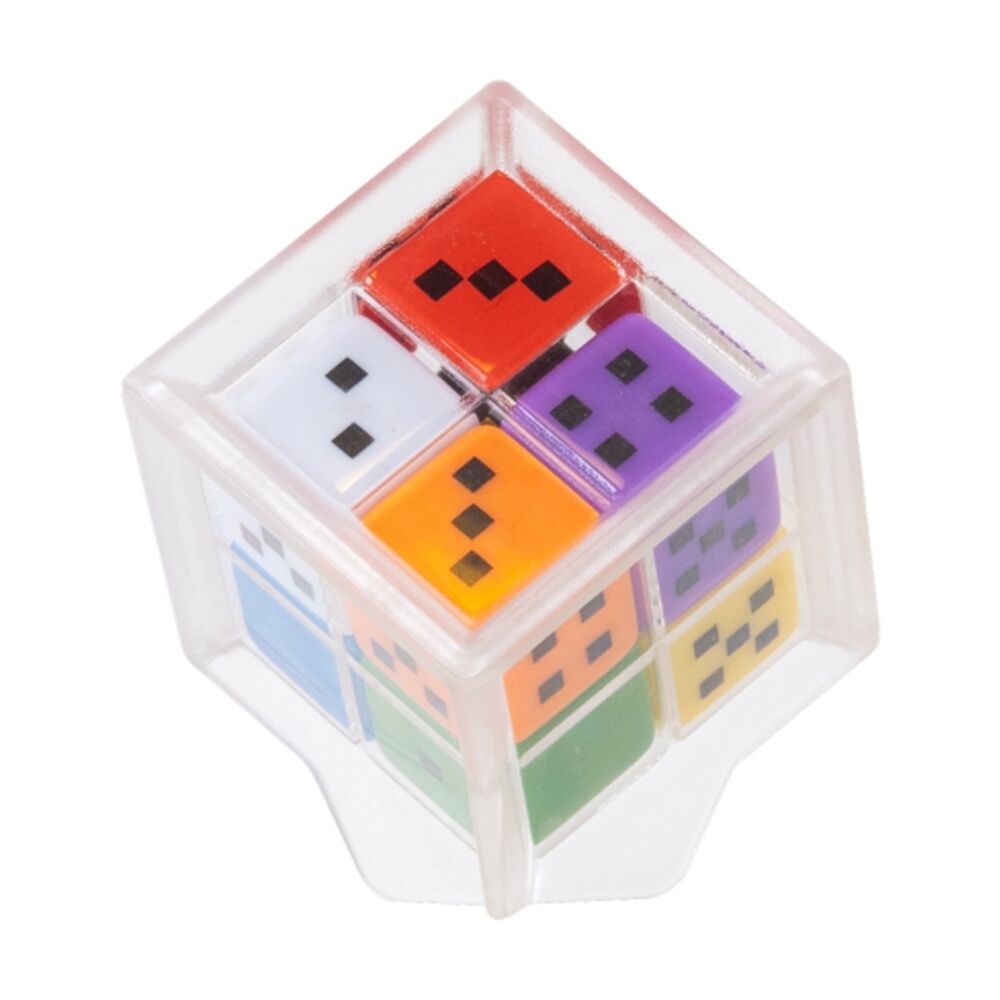 Recent Toys Equal7 - Puzzle Cube With Sliding Dice - Match Dots To Equal 10 11 12 Then Achieve Seven - Built-In Pedestal Display - Ages 7 To 99 — image 3