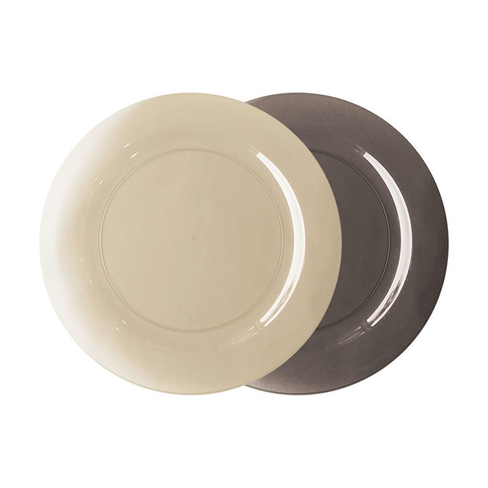 Partyware 10pc Partyware Reusable Dinner Plates Set Tableware 230mm Assorted (24 Pack)