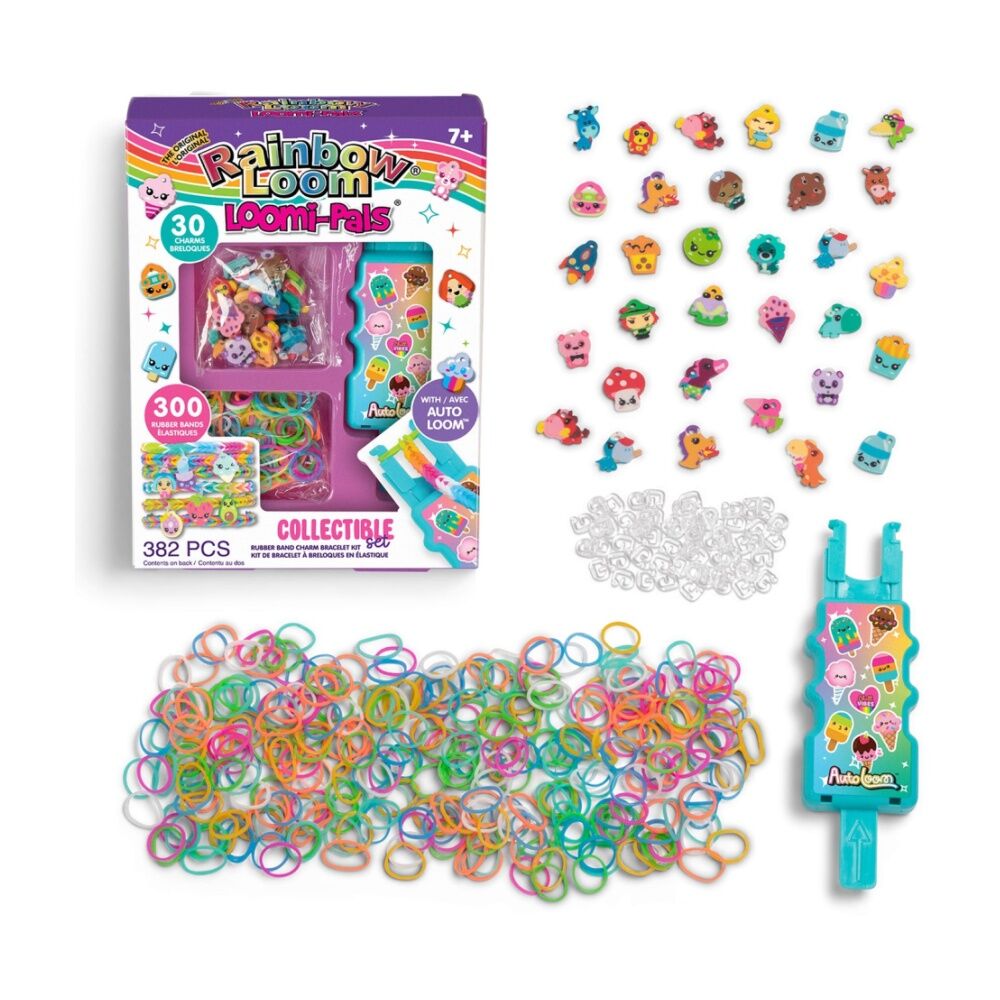 Rainbow Loom 382pc Loomi-Pals Auto Bracelet Craft Kit Set 7Y+ — image 4