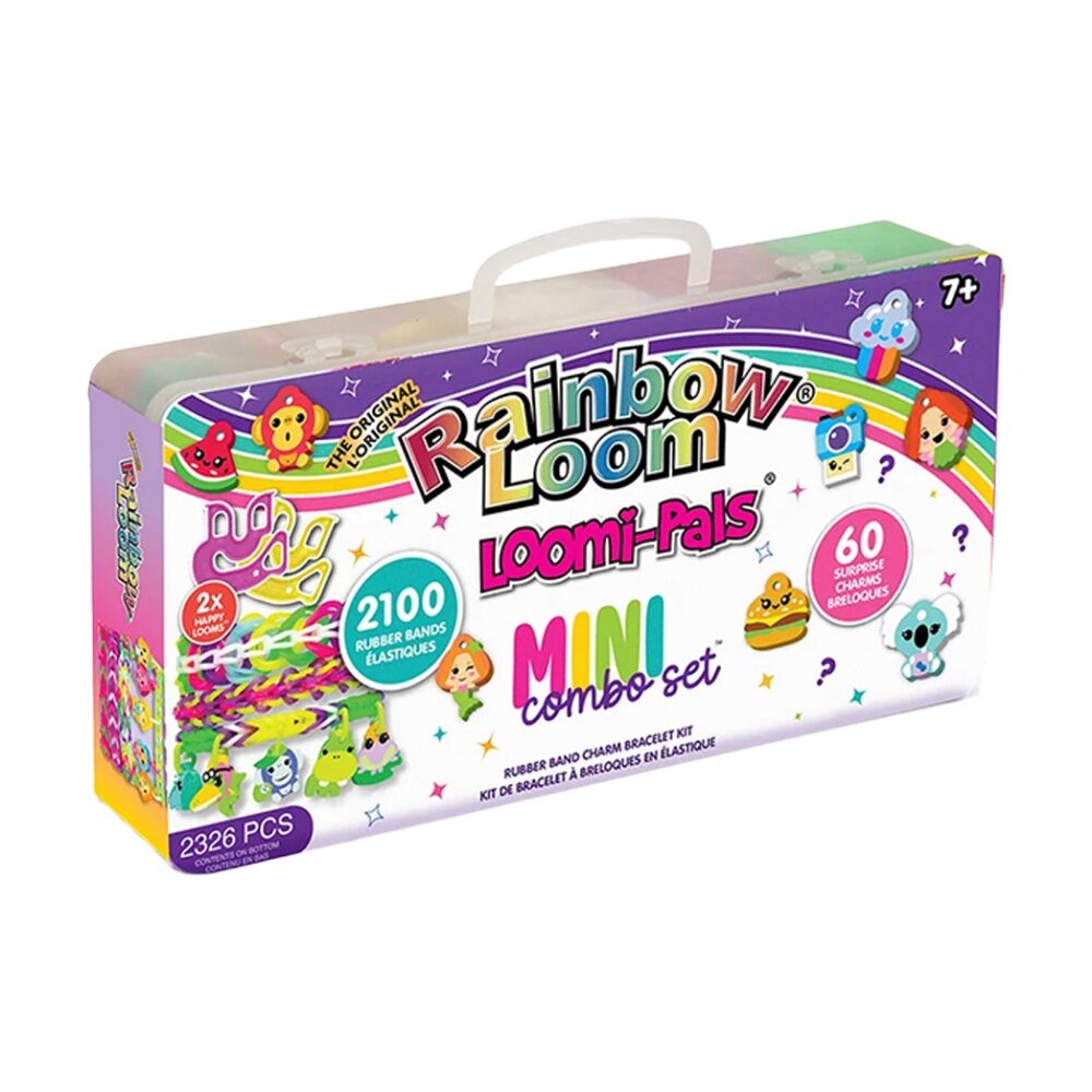 Rainbow Loom 2326pc Loomi-Pals Mini Combo Case Bracelet Kit Craft Set Kids
