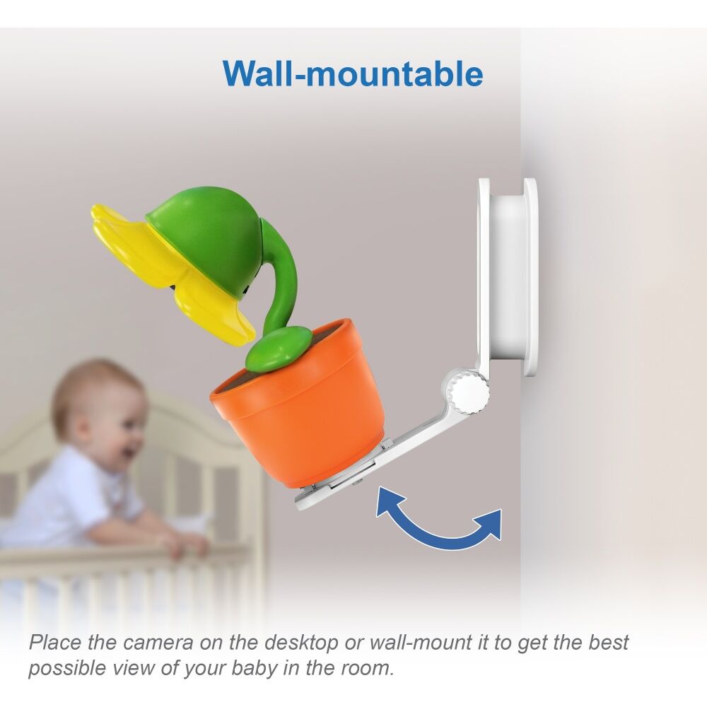 Vtech RM9751 1080p HD Wide Angle Wi-Fi Baby Camera w/ Night Vision Motion Alert VTech — image 9