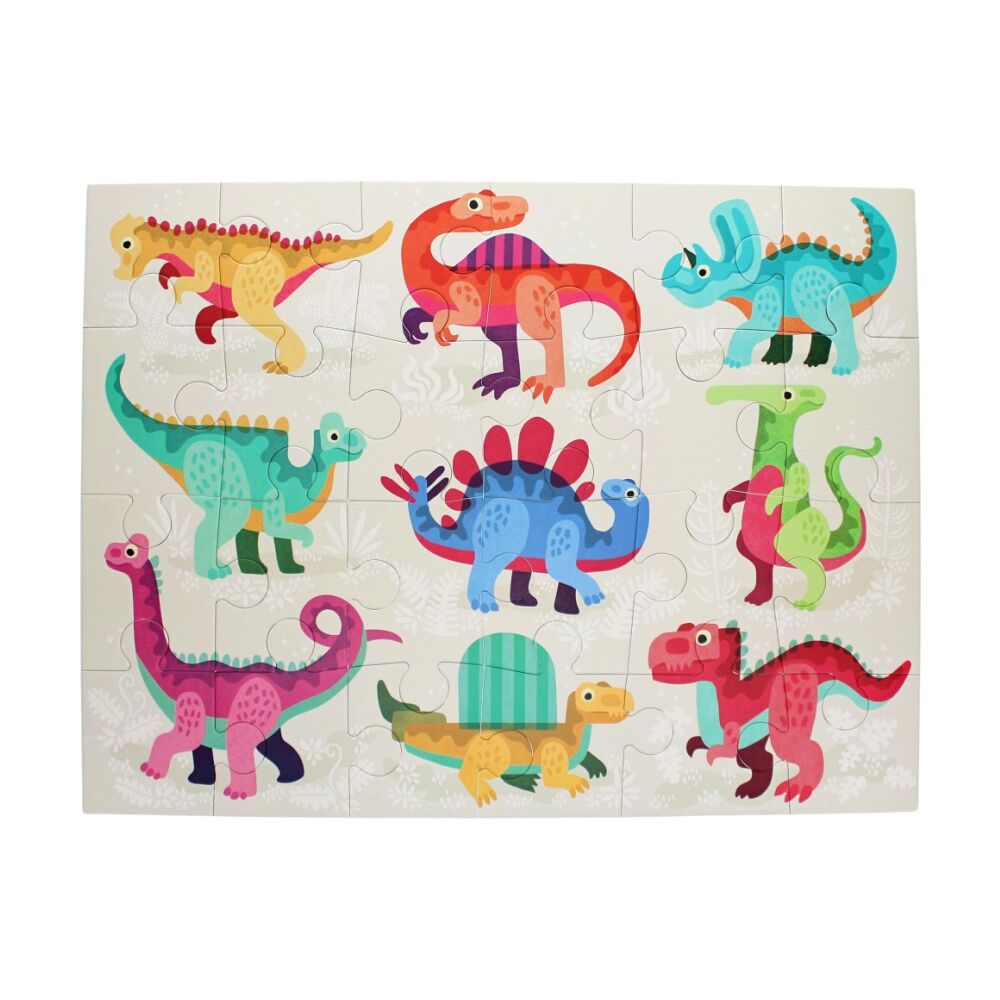 Rex London Kids 3y+ Dinosaur Floor Puzzle Educational Play Activity (24 Pieces) — image 2
