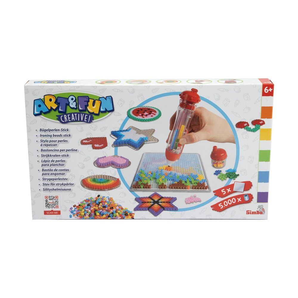 Simba Art & Fun Ironing Bead Stick Craft Kit Over 5000 Beads Kids 6y+ Simba — image 2