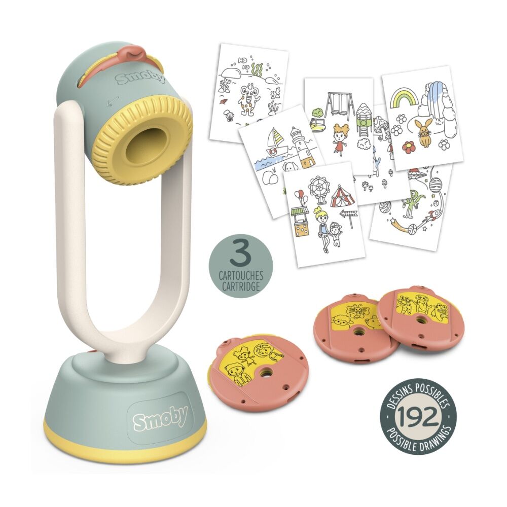 Smoby Drawing Light Projector With 192 Different Designs Creative Toy Smoby — image 3