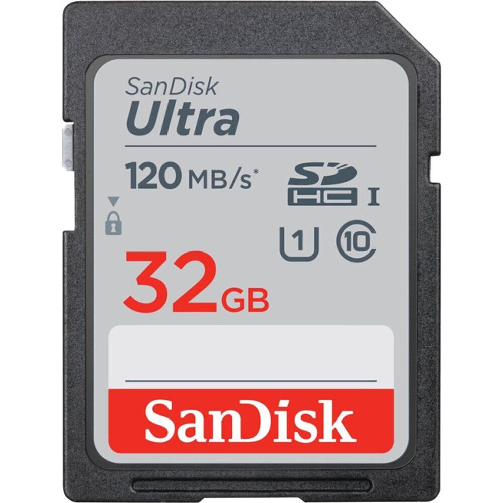 Sandisk 32GB Sdhc Card 120Mb/S Memory SDHC 120MB/S Speed SD UHS-I