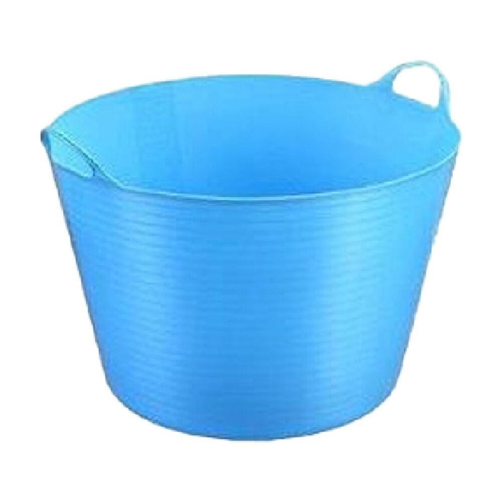 Braz Durable Plastic Storage Bucket Flexi Tub w/ Handles 26L Assorted (8 Pack) — image 2