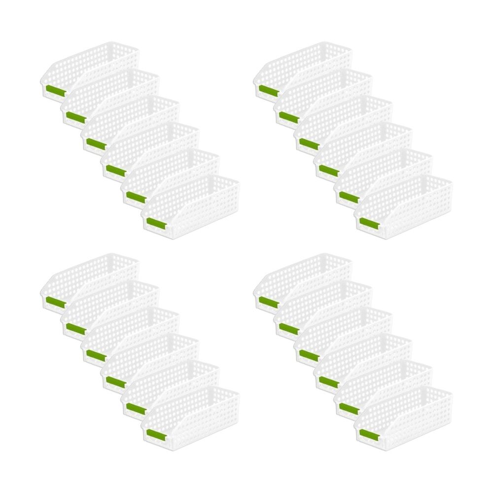 Braz Home Organisation Storage Tokyo Basket 29x12.5x9cm 2L Assorted (24 Pack)