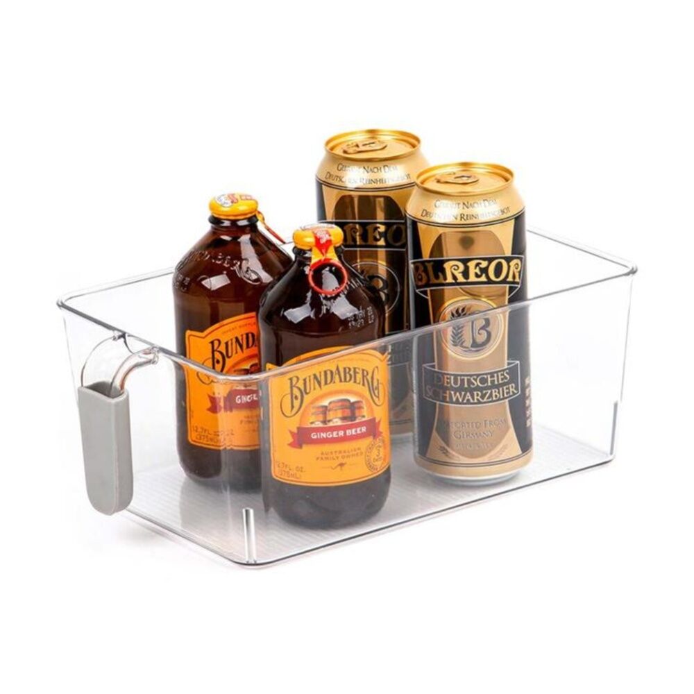 Braz 30.5x17.8x11.2cm Stack Food Drink Storage Container Basket w/ Handle