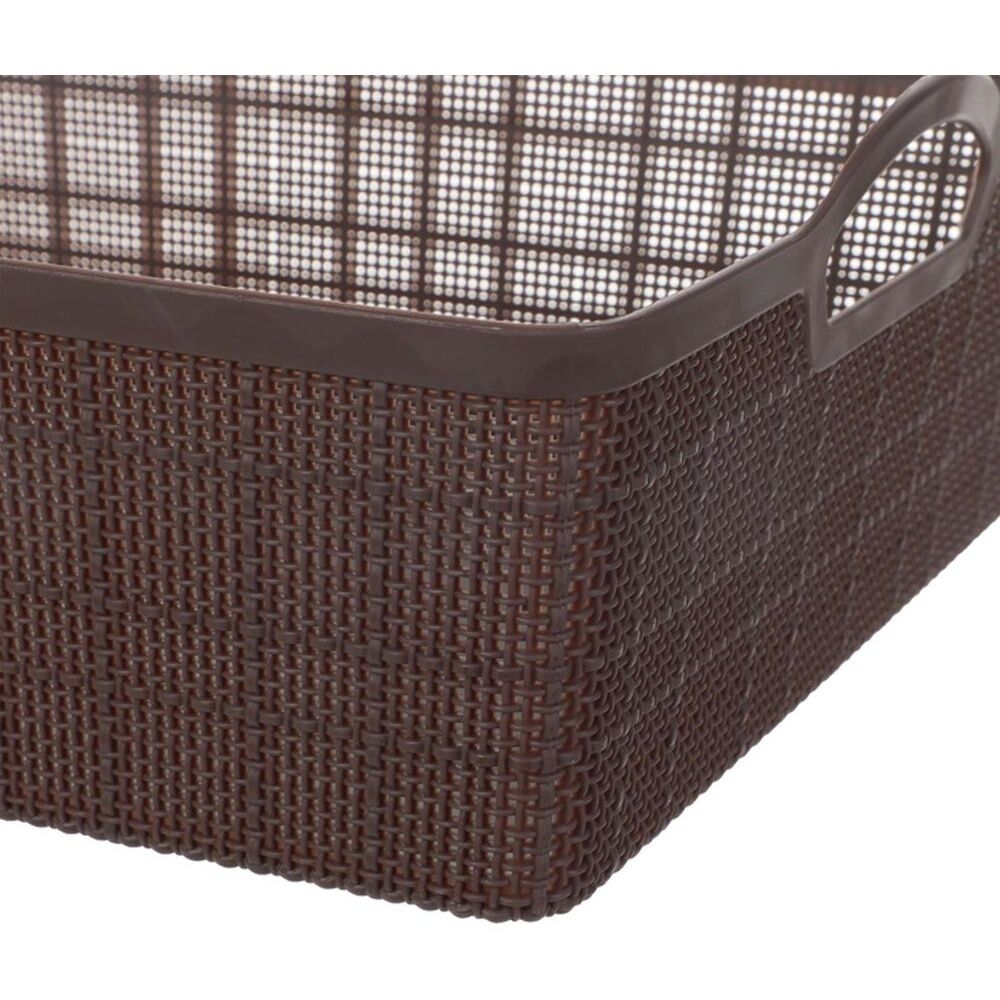 Braz Home Organisation Fabric Storage Jute Tray Large 34x27.5x12cm Assorted (8 Pack) — image 6