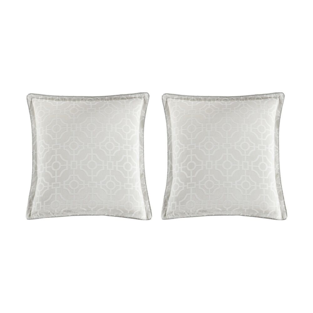 Renee Taylor Regalia Collection Balmoral European Pillowcase 65x65cm (2 Pack)
