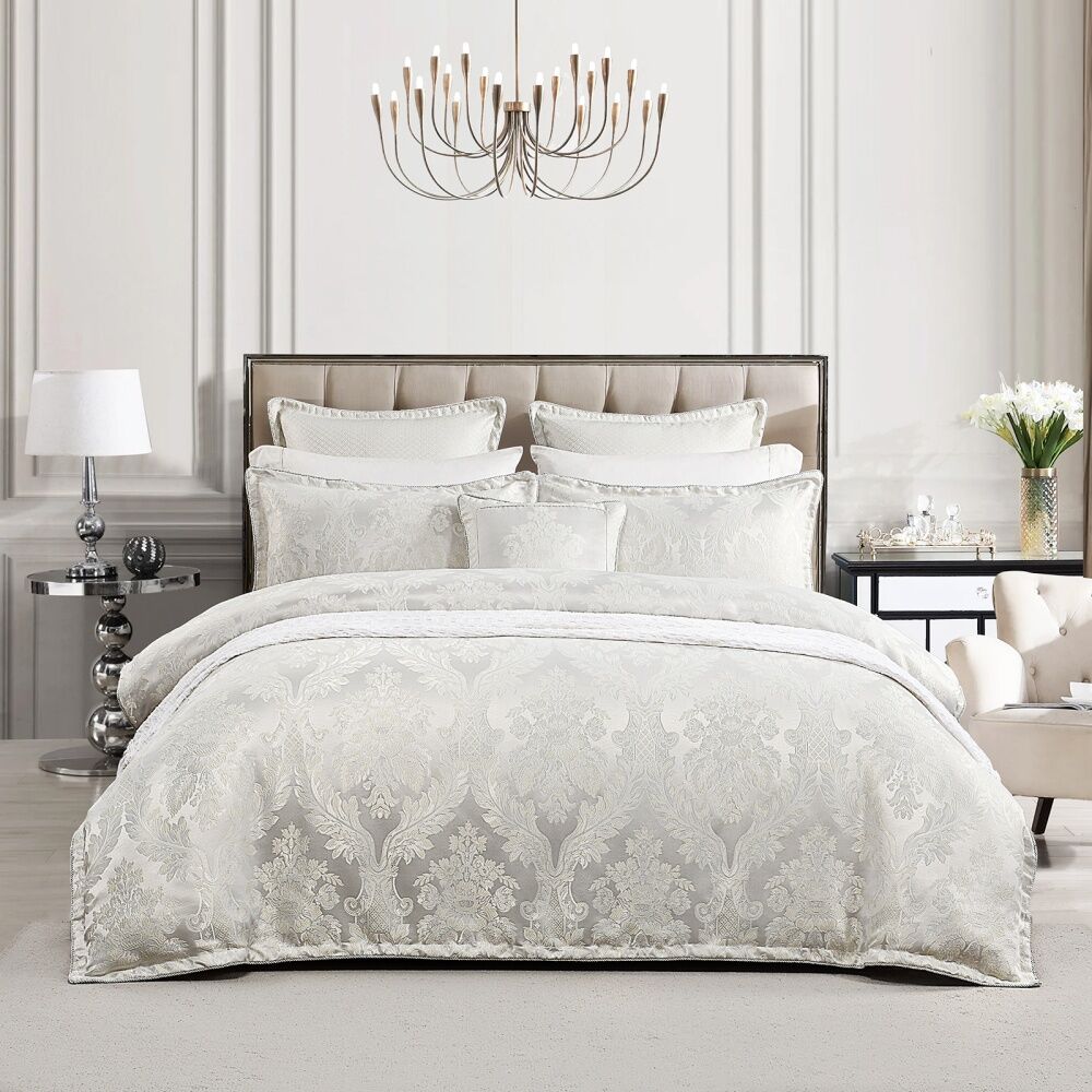Renee Taylor Regalia Collection Amalia Europen Pillowcase 65x65cm (2 Pack) — image 3