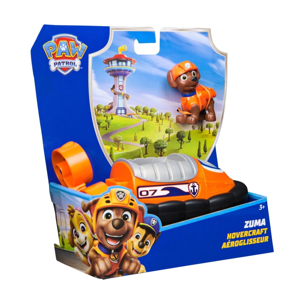 Paw Patrol 3y+ Paw Patrol Sustainable Basic Vehicle Kids Play Toy Zuma, Tracker & Marshall — image 2