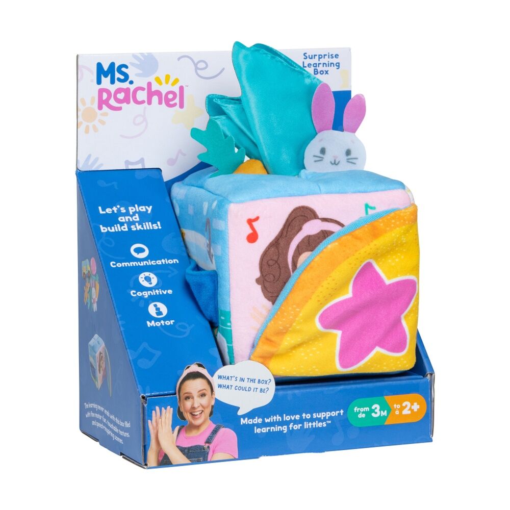 MS Rachel 3m+ Infant/Toddler Skill Building Surprise Learning Box Soft Toy — image 2