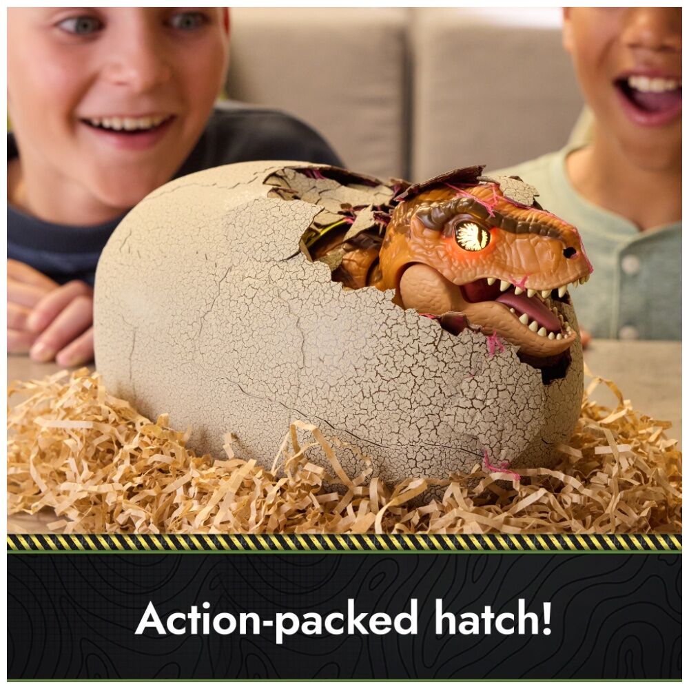 Primal Hatch Jurassic Park Dinosaur Kids Interactive Hatching Play Toy 5y+ — image 7