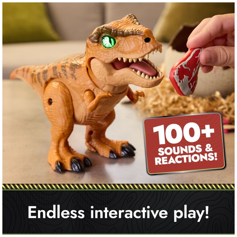 Primal Hatch Jurassic Park Dinosaur Kids Interactive Hatching Play Toy 5y+ — image 9